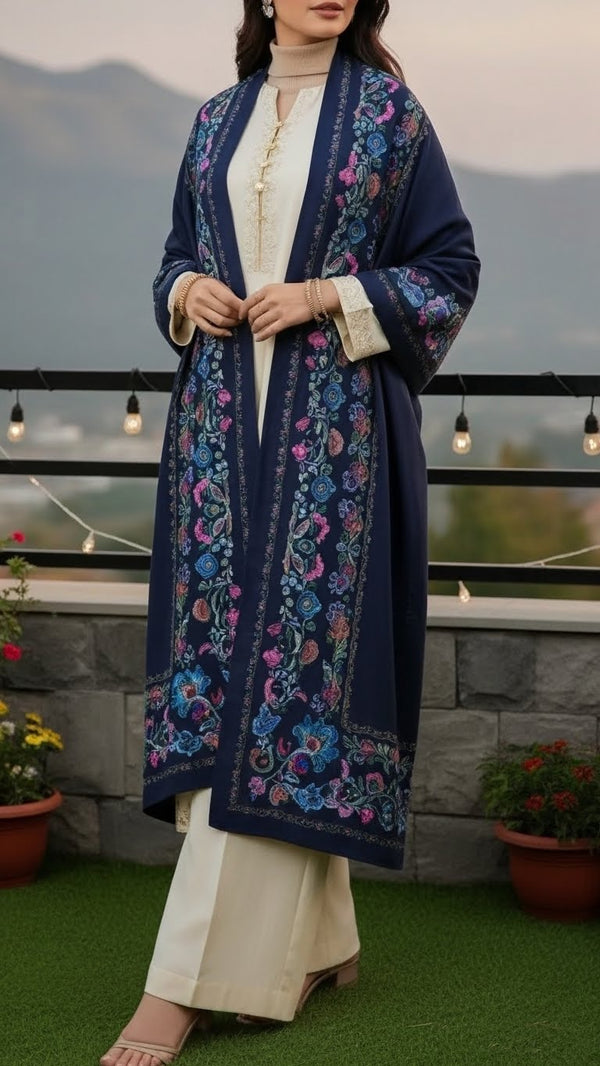 Black Winter Shawl PW5728