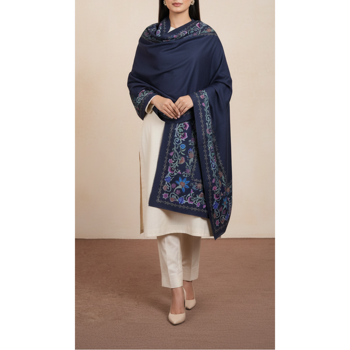 Black Winter Shawl PW5728