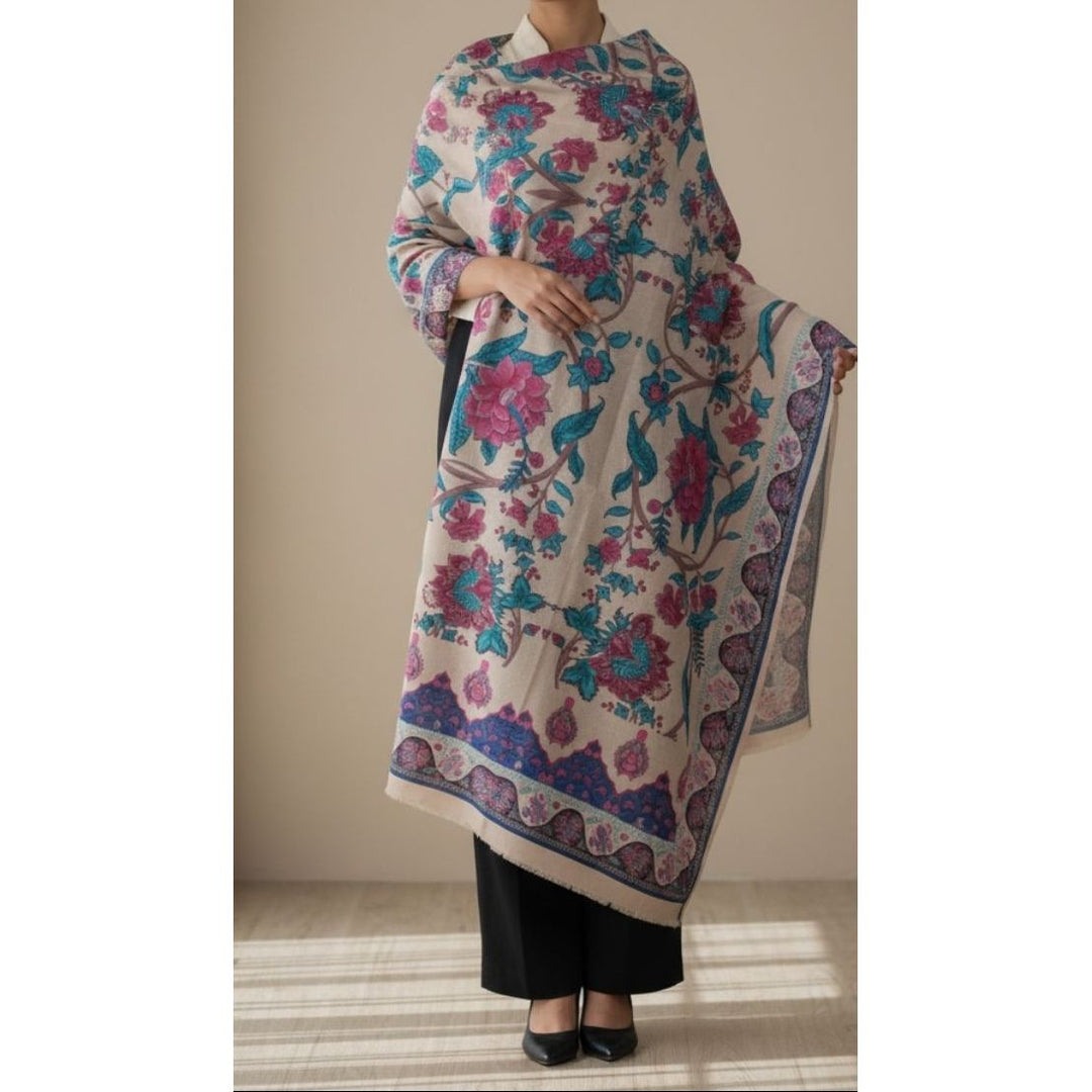 Yellow Winter Shawl PW5730