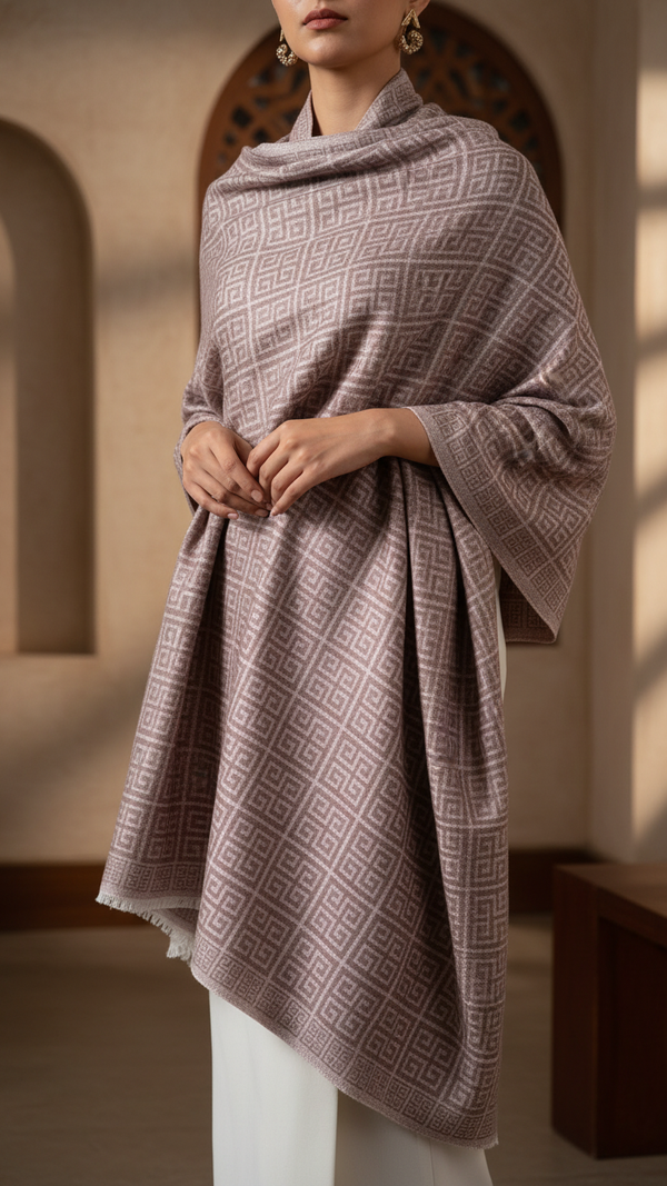 Brown Winter Stole PW5739