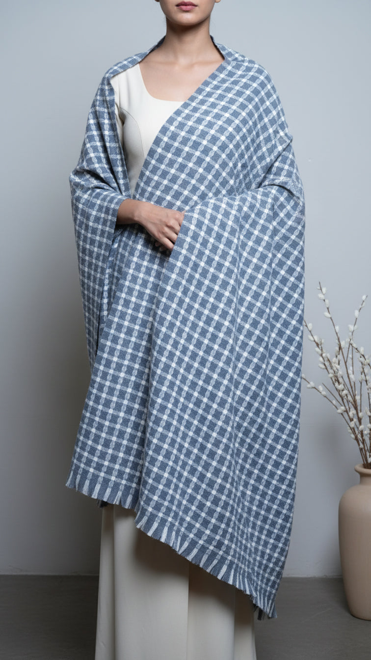 Grey Winter Stole PW5741