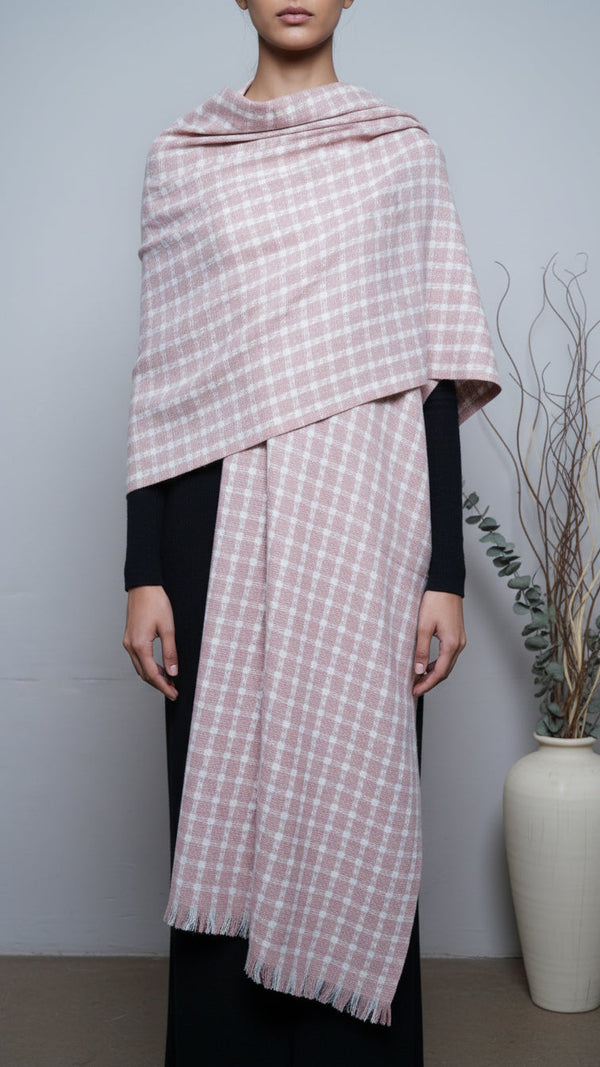 Pink Winter Stole PW5741