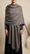 Grey Winter Stole PW5742