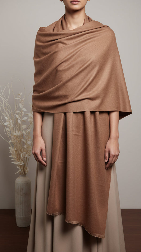 Tan Winter Stole PW5742