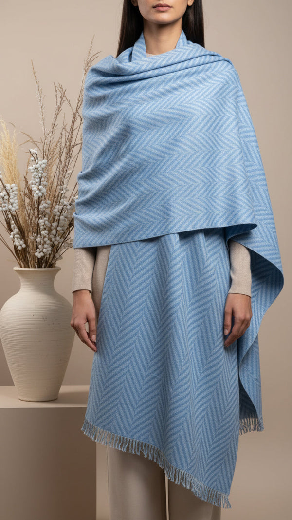 Silver Winter Stole PW5743