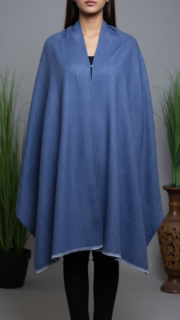 Navy Winter Stole PW5743