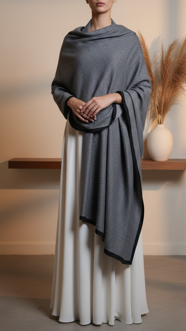 Black Winter Stole PW5748