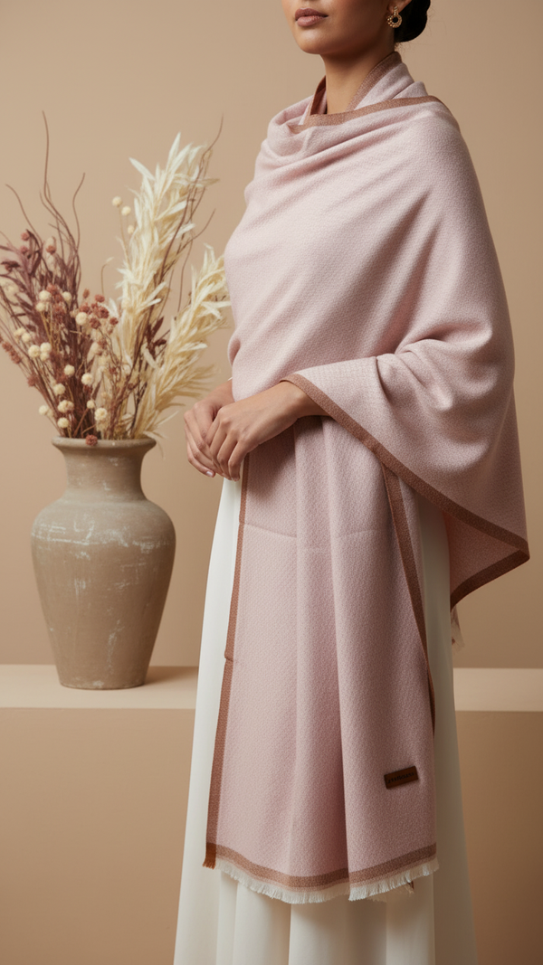 Pink Winter Stole PW5748