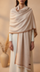 Beige Winter Stole PW5748