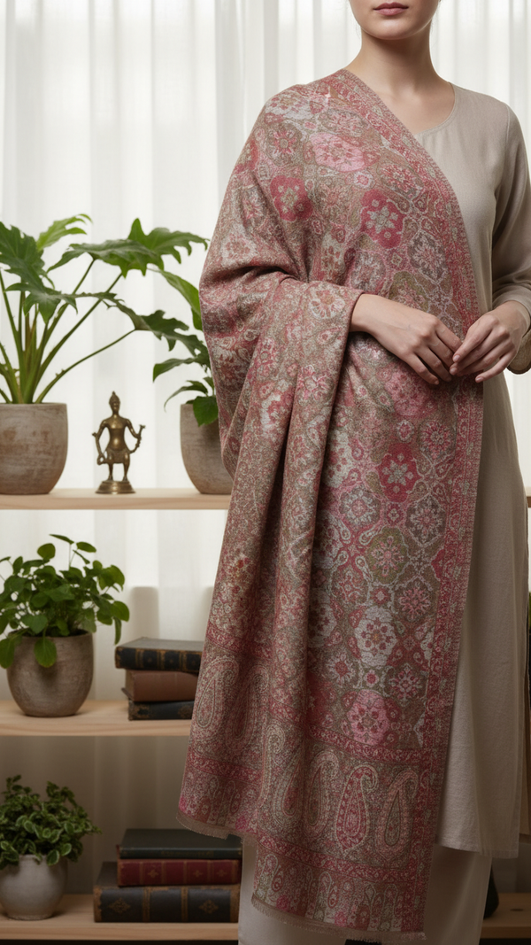 Brown Winter Stole PW5754