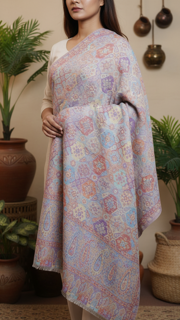 Tan Winter Stole PW5754