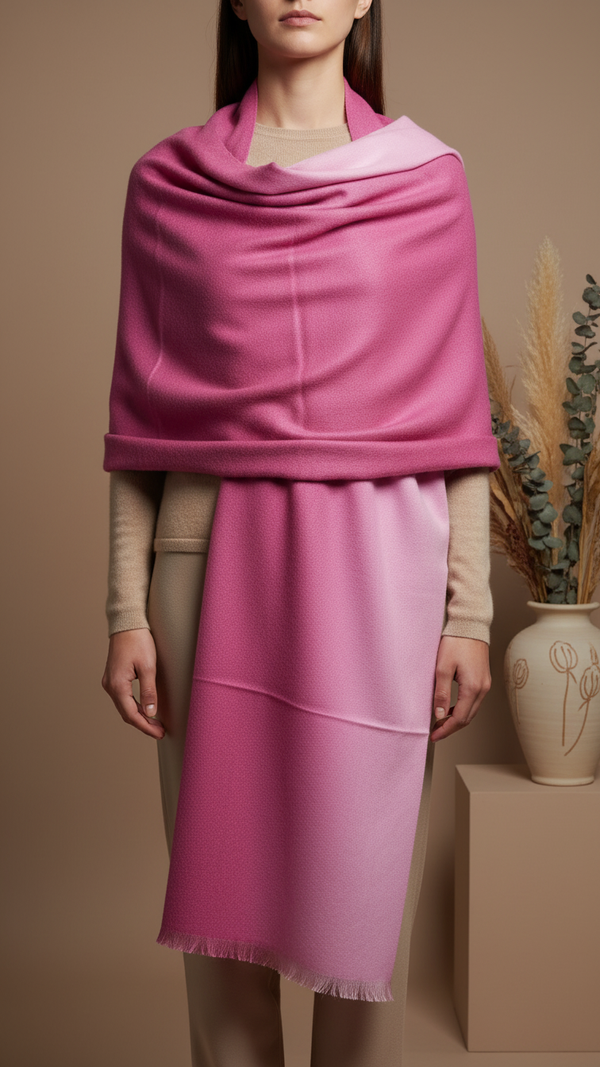 Maroon Winter Stole PW5755