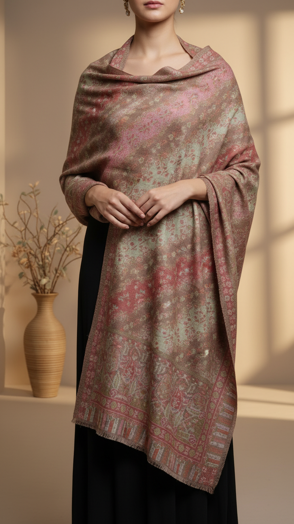 Brown Winter Stole PW5756