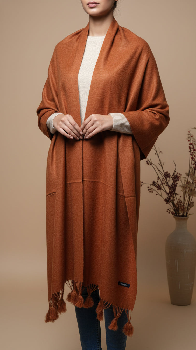 Brown Winter Stole PW5757