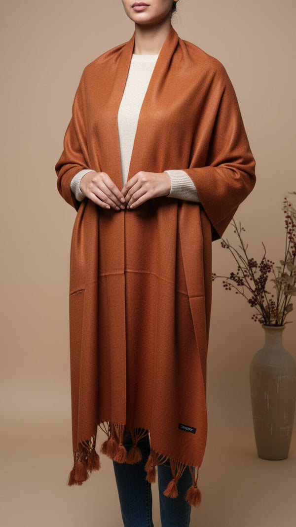 Brown Winter Stole PW5757