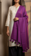 Purple Winter Stole PW5757