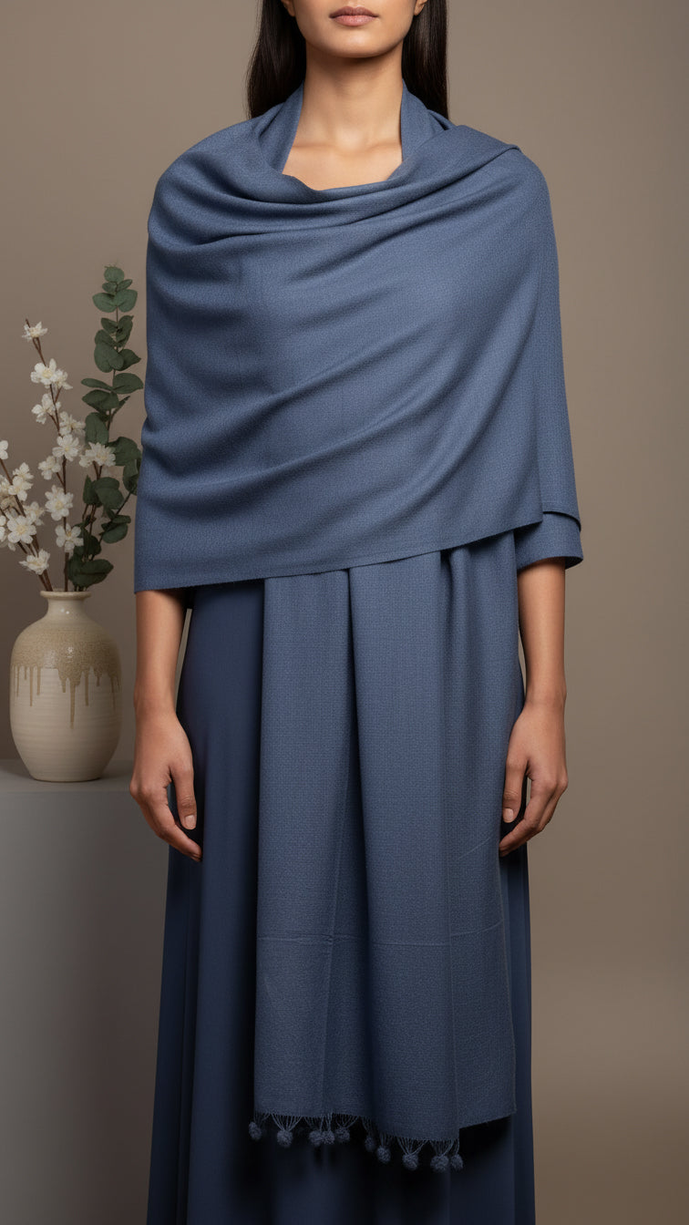 Dk Grey Winter Stole PW5757