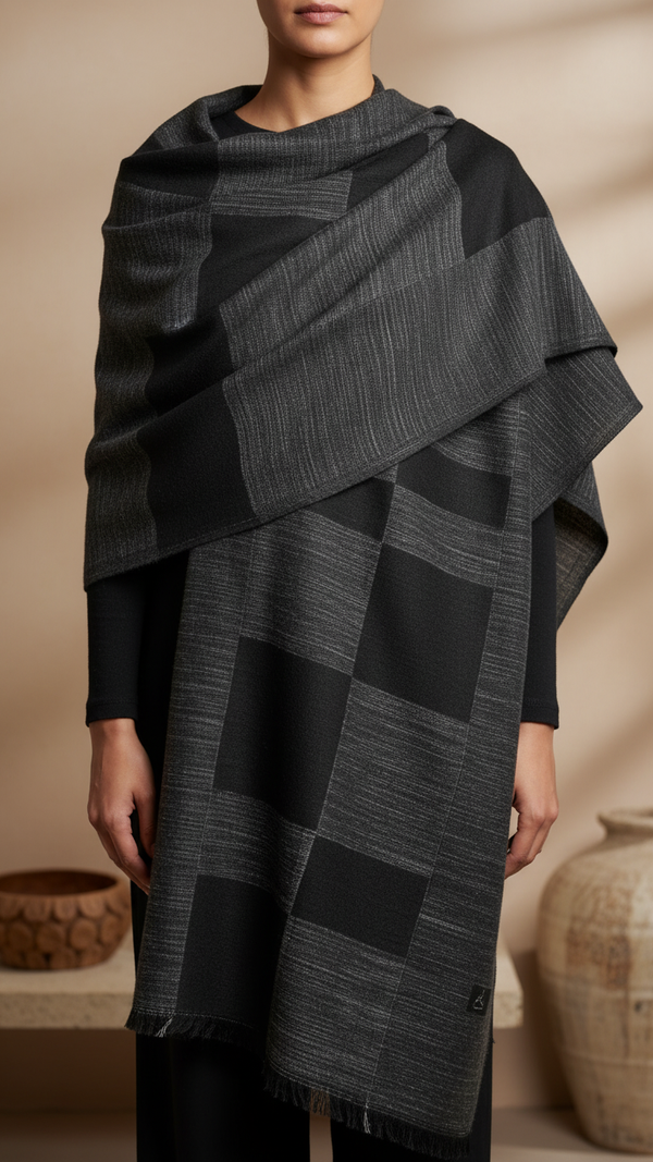 Black Winter Stole PW5759