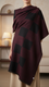 Maroon Winter Stole PW5759