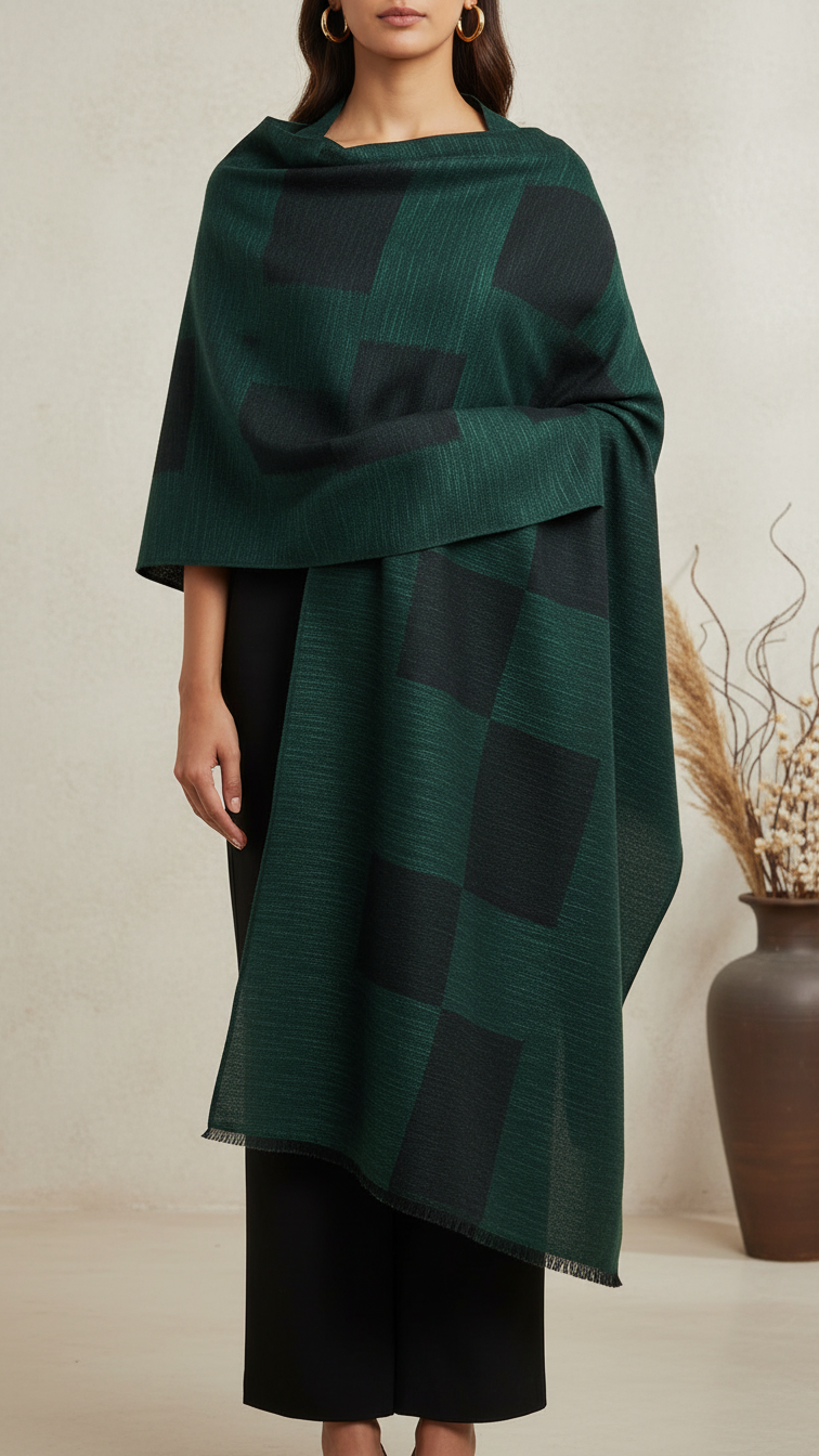 Seagreen Winter Stole PW5759