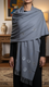 Dk Grey Winter Stole PW5764