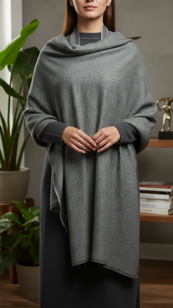 Green Winter Stole PW5771