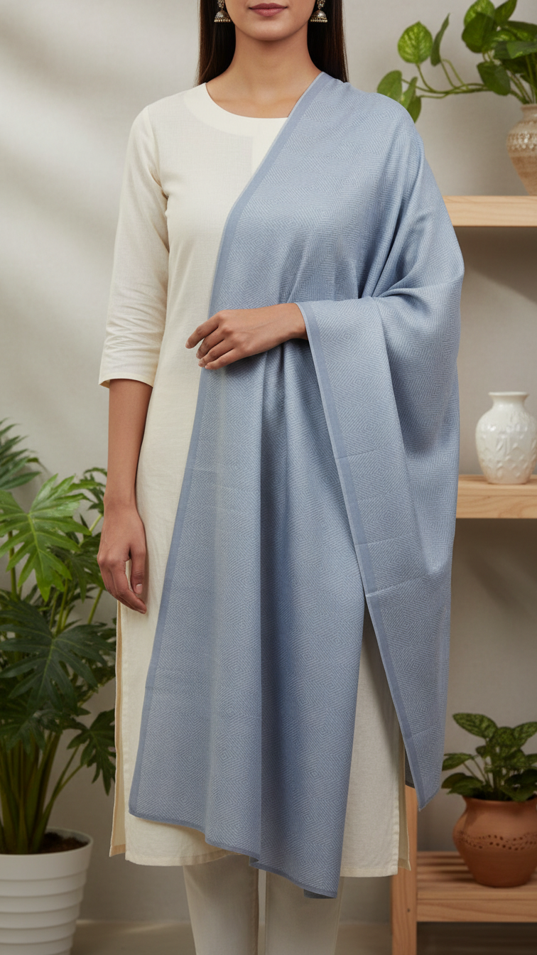 Silver Winter Stole PW5771