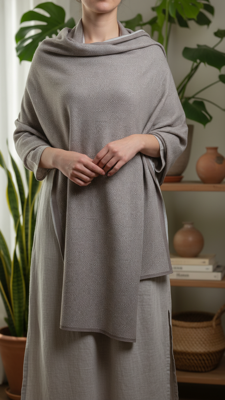 Tan Winter Stole PW5771