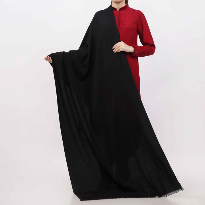 Black Soft Feel Stole PW5800