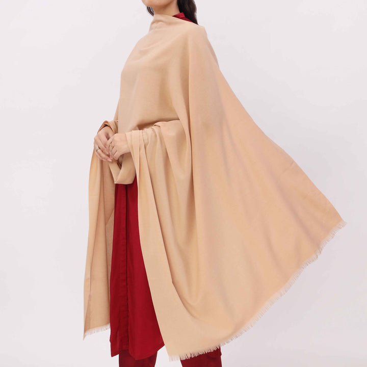 Beige Soft Feel Stole PW5801