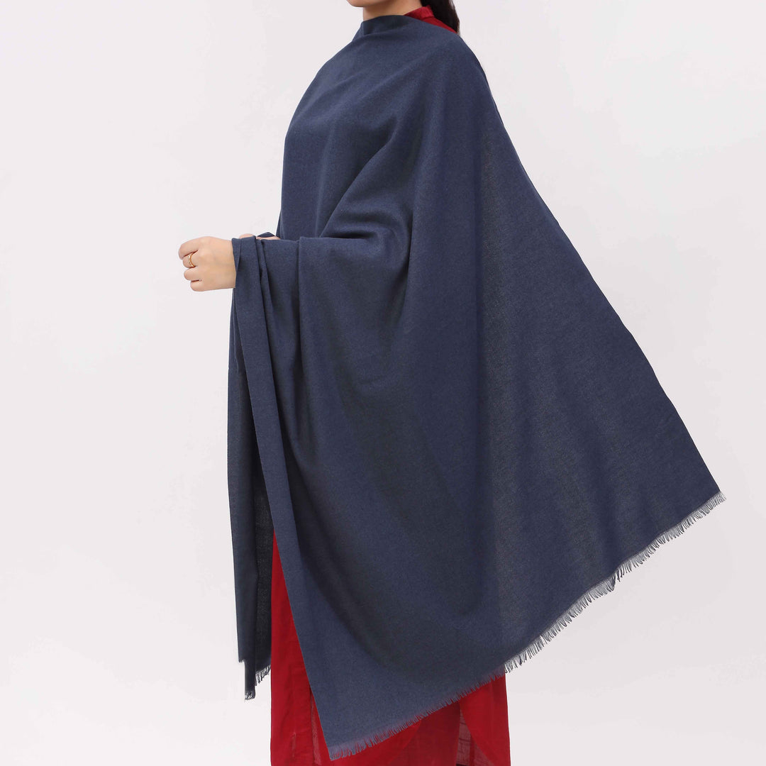 Navy Soft Feel Stole PW5802