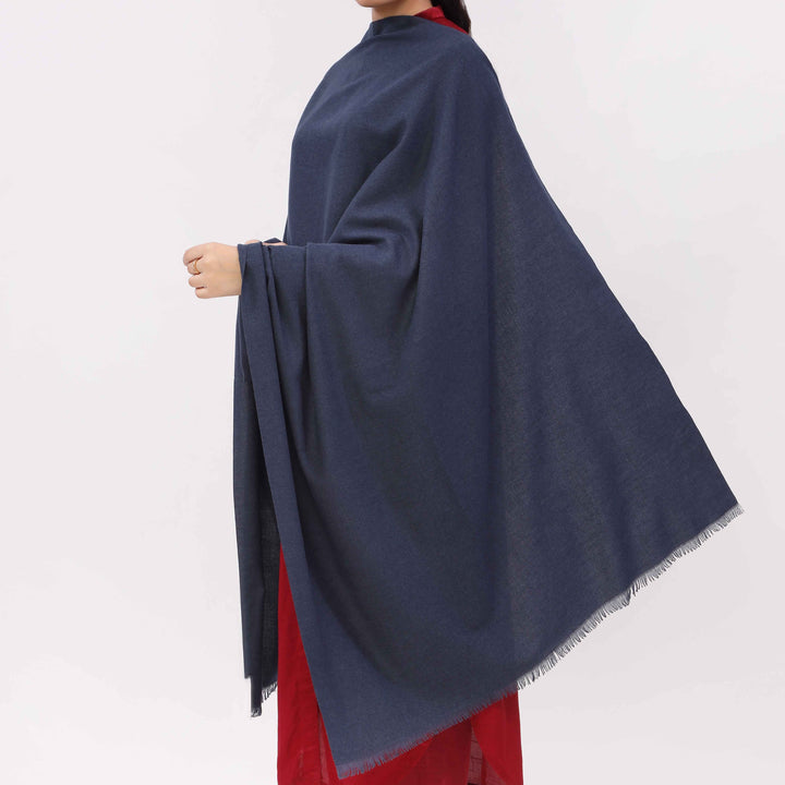 Navy Soft Feel Stole PW5802