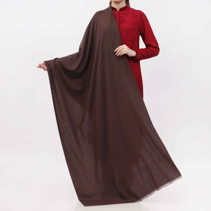 Brown Soft Feel Stole PW5803