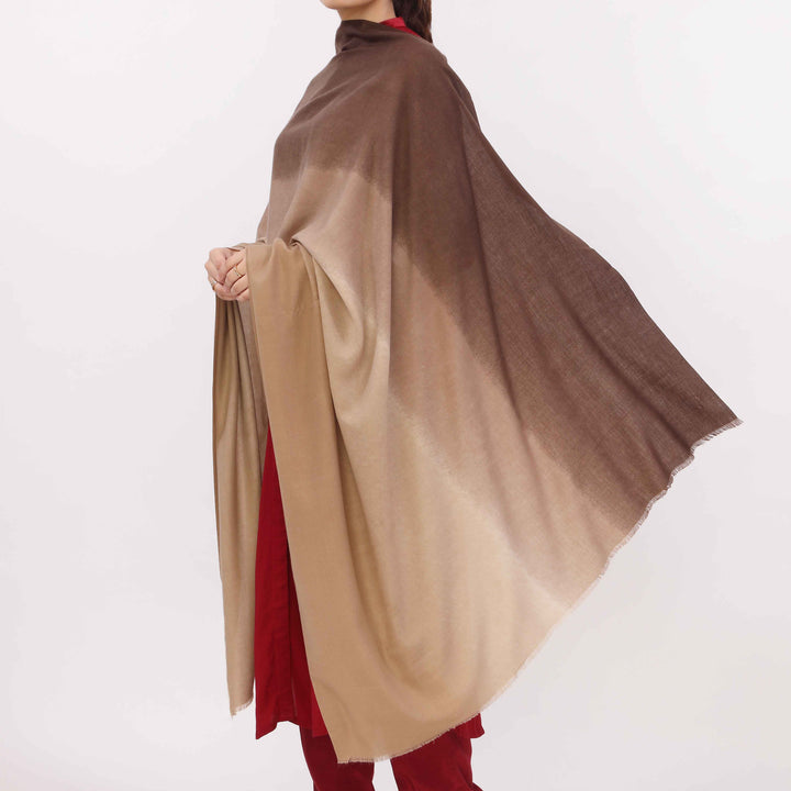 Brown Soft Feel Stole PW5807