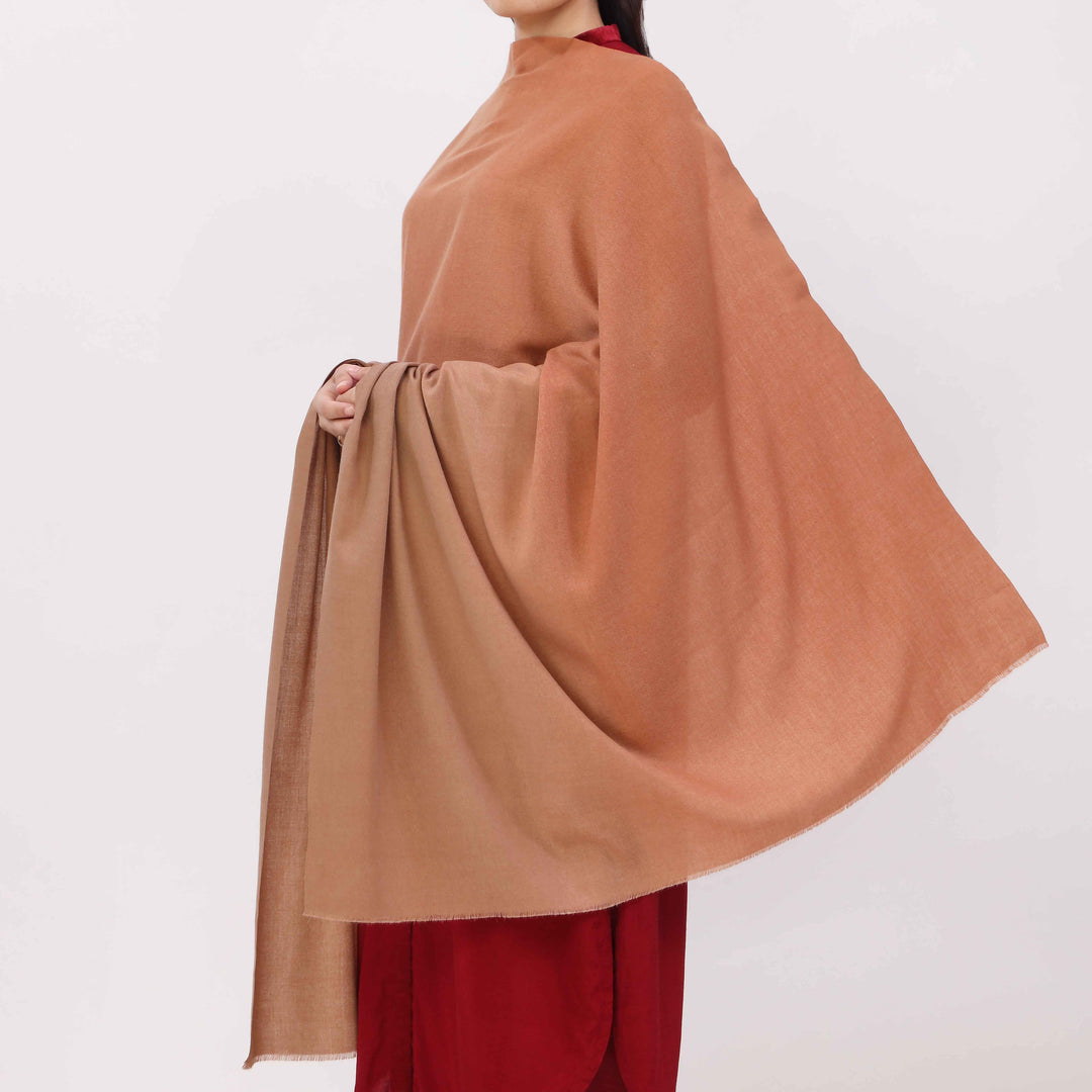 Beige Soft Feel Stole PW5808