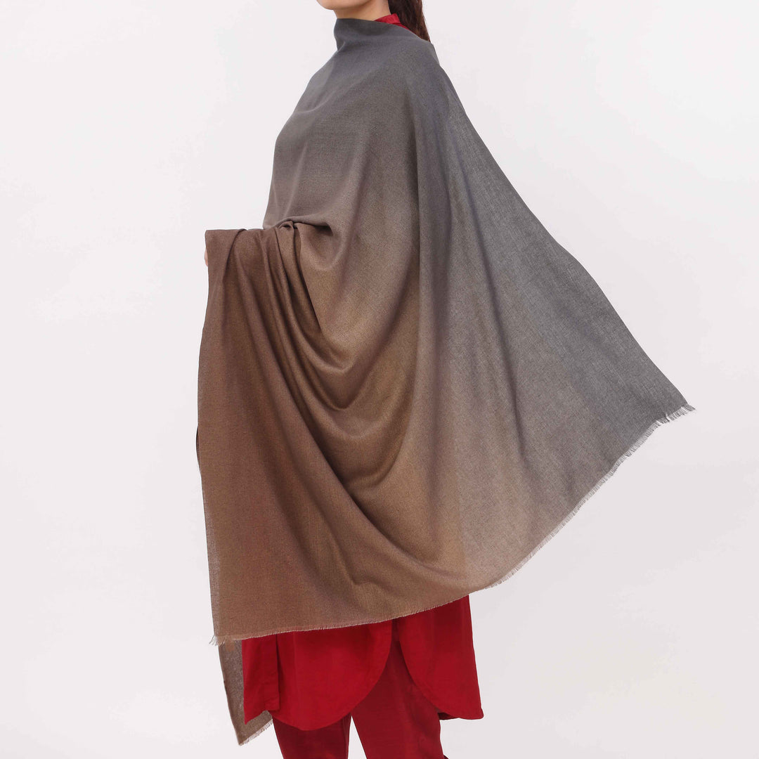 Grey Soft Feel Stole PW5809