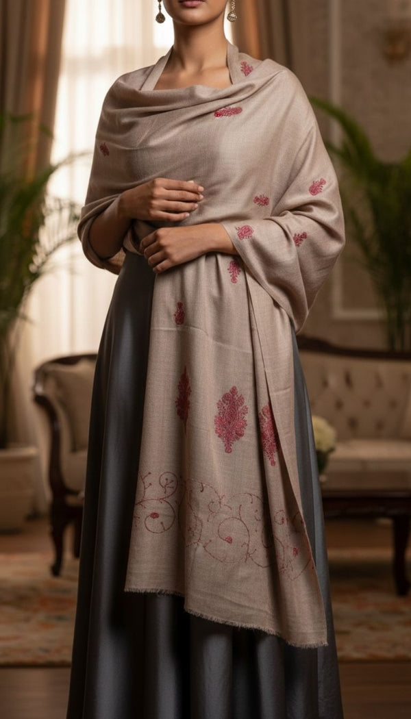 Fawn Winter Shawl PW5854