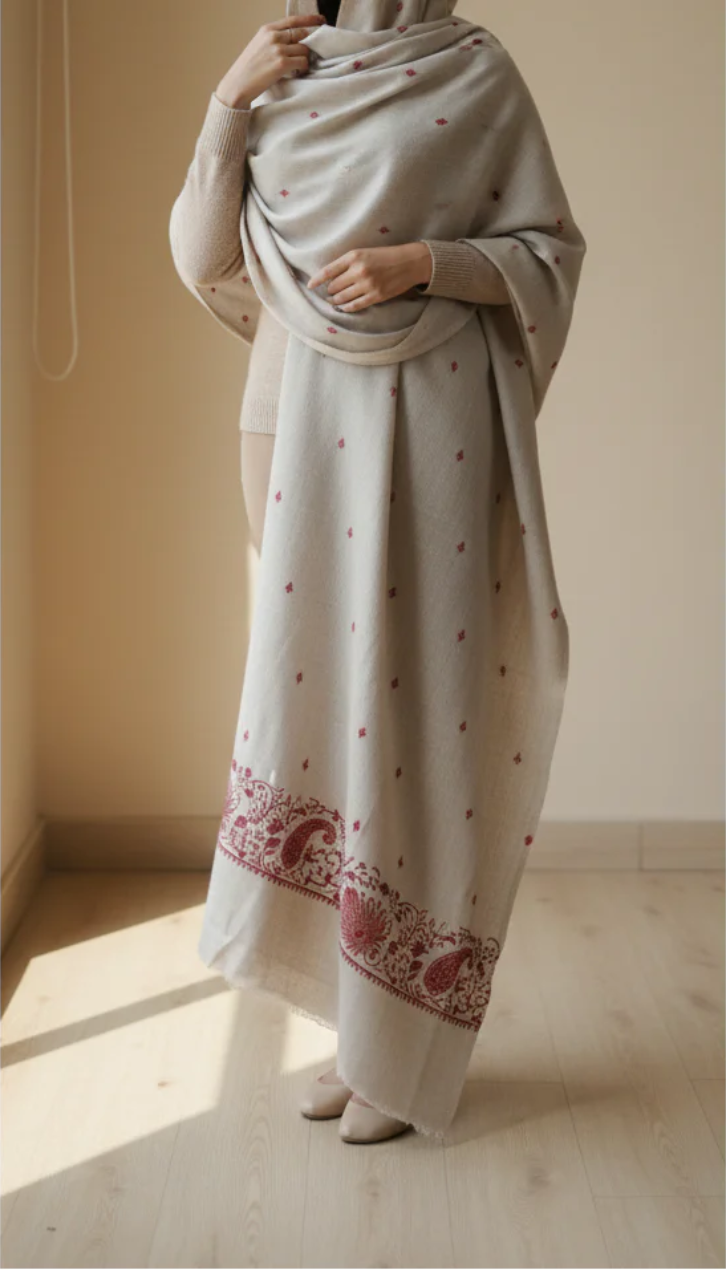 Fawn Winter Shawl PW5858