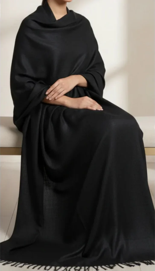 Black Winter Shawl PW5876