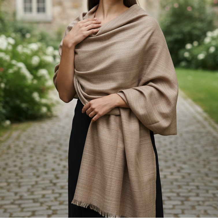 Fawn Winter Shawl PW5878