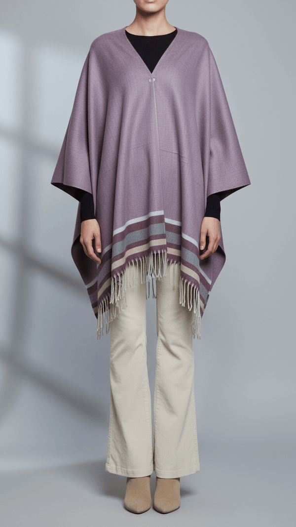 Maroon Winter Cape shawl PW5907