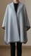 Dk Grey Winter Cape Shawl PW5908