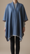 Navy Winter Cape Shawl PW5909