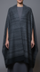 Black Winter Cape shawl PW5910