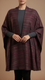 Maroon Winter Cape shawl PW5910