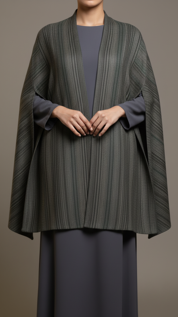 Mehndi Winter Cape shawl PW5910