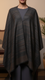 Brown Winter Cape shawl PW5911