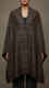 Coffee Winter Cape shawl PW5911