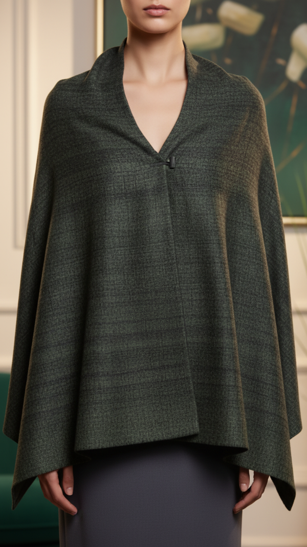 Mehndi Winter Cape shawl PW5911