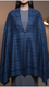 Navy Winter Cape shawl PW5911